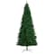 9ft. Pre-Lit Green Valley Fir Artificial Christmas Tree, Clear LED Lights